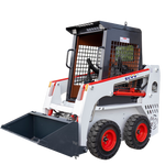 ECVV Wheeled Skid Steer Loader ECVV-L25 360-Degree Rotating Wheel Loader Multi-Functional Engineering Machine