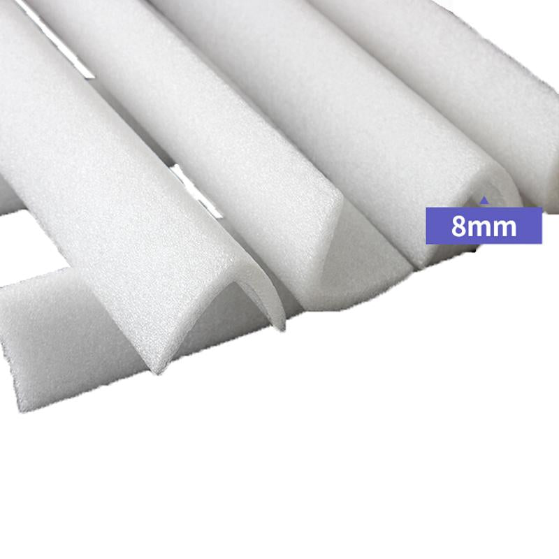 1m 4cm*4cm*8mm EPE Pearl Cotton Corner Protection Corner Protection Edge Protection Cotton Corner Protection, Plastic Corner Protection