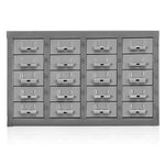 Parts Cabinet Drawer Type Tool Cabinet Parts Box Electronic Components Material Screw Classification Storage Cabinet Small Box 20 Iron Drawer Without Door