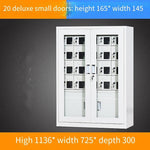 Glass Door Storage Container Staff Meeting Room Storage Container 20 Doors Storage Container 1136 * 725 * 300mm