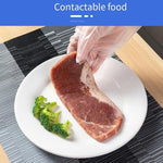 Free Size 100 Pieces / Bag Disposable Gloves Thickened CPE Gloves Transparent Household Catering Waterproof Protective Gloves