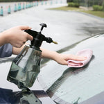 Pressure Type Watering Flower Spray Bottle Small Watering Pot Atomizing Spray Bottle Watering Pot 1.5L Ink Green