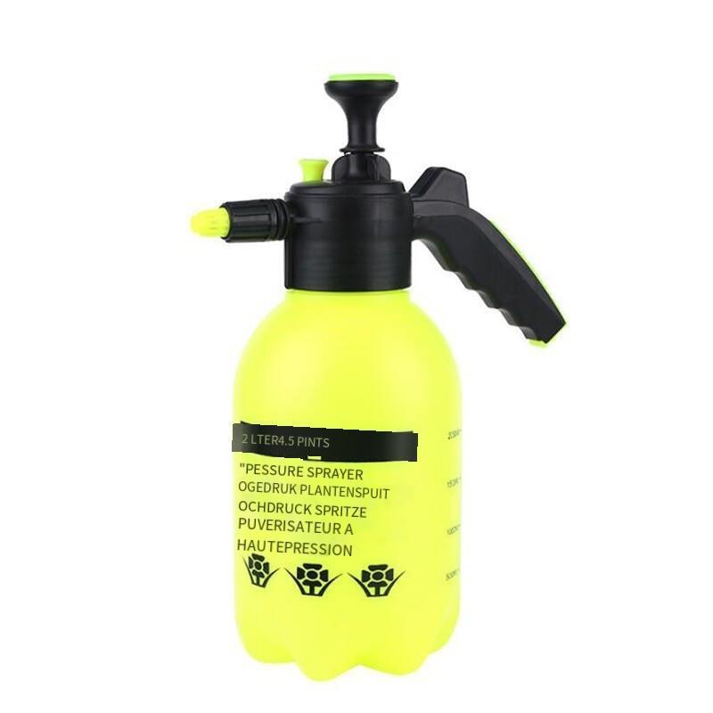Watering Pot Watering Kettle Air Atomizer Household Sterilizing Alcohol Spray Kettle 2L Kettle Yellow Watering Pot