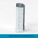 PET Plastic Steel Belt Packing Buckle Iron Sheet Hand Thickening 1606