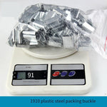 PET Plastic Steel Belt Packing Buckle Iron Sheet Hand 1910