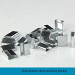 PET Plastic Steel Belt Packing Buckle Iron Sheet Hand 1910