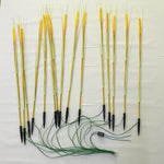 Led Light-emitting Wheat Ear Lamp Rainproof Simulation Rice Ear Lamp Outdoor Square Park Lawn Scenery Tourist Attraction Decoration Golden Wheat