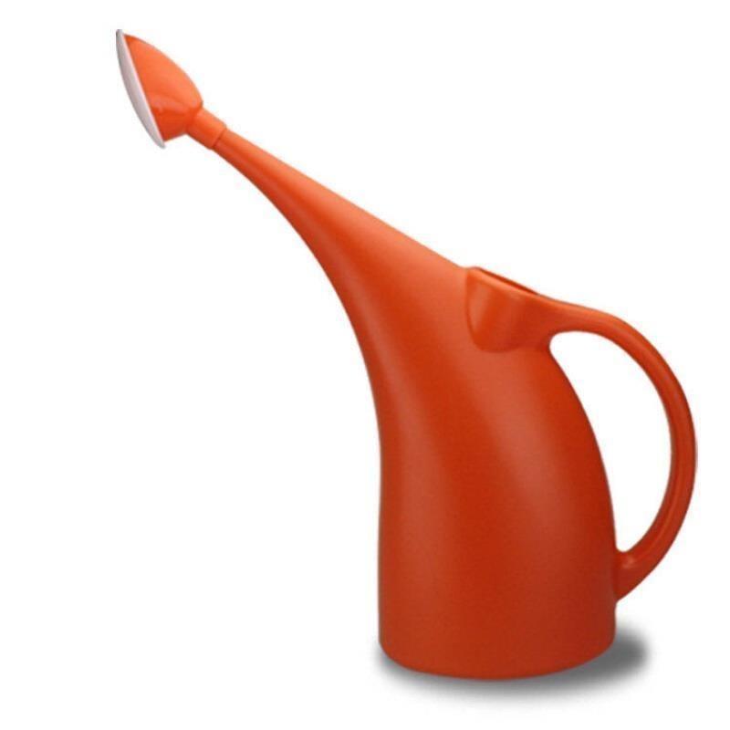 2L Orange (With Shower) Horticultural Household Small Elephant Watering Pot Large Capacity Long Spout Green Plant Watering Pot