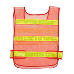 Red Grid Night Reflective Vest Reflective Vest Safety Vest Traffic Engineering Construction Site Sanitation Safety Protection Vest