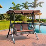 Outdoor Furniture Leisure Hanging Basket Swing Courtyard Cradle Balcony Hanging Chair Balcony Hammock Indoor Hanging Basket Hanging Chair Ice Coffee Swing Including Mat