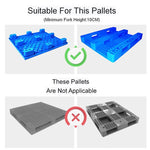 Manual Stacker 1500kg Load Capacity Forklift 3M Manual Hydraulic StackerLift Forklift Loading And Unloading Lifting Stacking Truck Heavy Load 1.5 Ton 3m