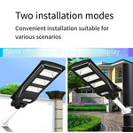 Solar Lamp Outdoor Courtyard Lamp Street Lamp Household Indoor And Outdoor New Rural High-power Super Bright Induction Lighting Wall Lamp