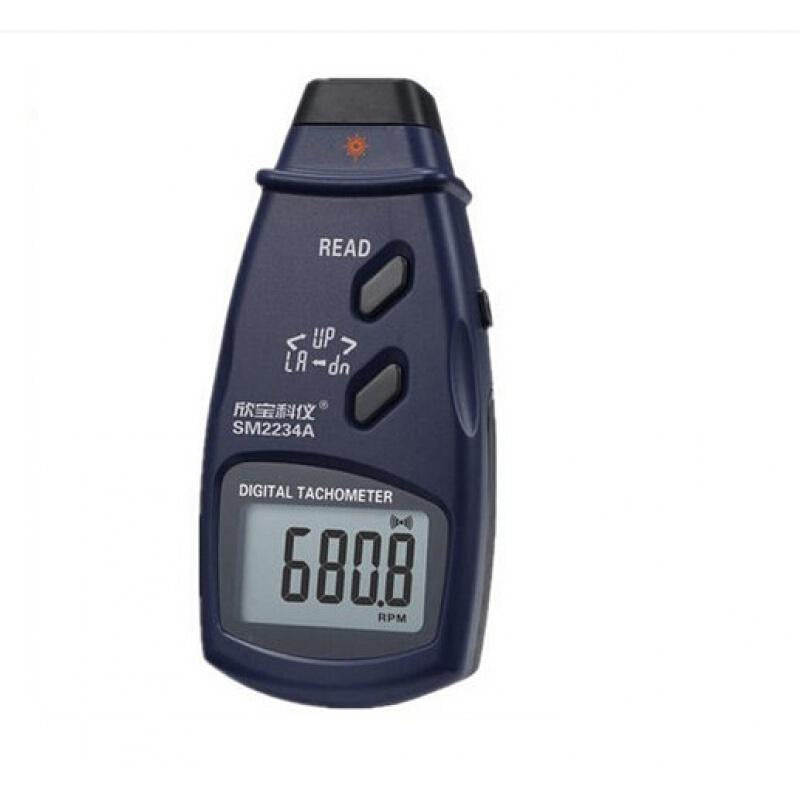 Large screen LCD Display Photoelectric Tachometer Non Contact Tachometer 2.5~999.9RPM