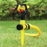 Garden Lawn Gardening Nozzle 360 Degree Controllable Triangular Support Vegetable Garden Sprinkler Greening Agricultural Rocker Arm Irrigation Nozzle