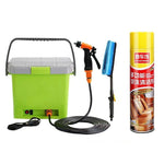 High-pressure Car Wash Water Gun Hose Car Brushing Artifact Household Washing Flower Watering Hose Nozzle Tap Water Pressurized Water Spray Gun Head Tool