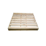 Wooden Shelf Pallets Wooden Floor Warehouse Fork Pallet New Length 90cm, Width 100cm, Height 11cm