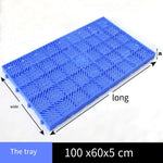 Plastic Backing Board 1000 * 600 * 50mm Moisture-proof Board Grid Combined Backing Board Warehouse Pallet Floor Board Small Shelf Backing Board