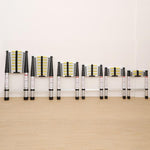 Aluminum Alloy Telescopic Ladder Single Side Bamboo Section 4.7m Engineering Ladder, Elevator Single Side Vertical Ladder