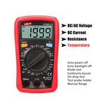 UNI-T Digital 600V Multimeter Professional Palm Size Multimeter Electrical Handheld Ammeter Meter With Backlight Data Hold