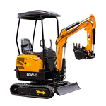 ECVV Mini Excavator ECVV-13 CE/EPA Certified Multifunctional High Efficiency Digger Machinery