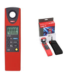 UNI-T Digital Light Meter Professional Photometer Illuminance Measurement LCD Auto Range LUX/FC Luminometer Lux Meter UT381
