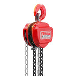 5t 6m (Double Chain) Chain Block Manual Chain Hoist Manganese Steel Chain Carburized Reinforced Gear Material