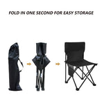 Camping Folding Chair Ultralight Portable Folding Backpacking Chair Lightweight Easy Carried for Adventure Hiking Fishing Beach Picnic