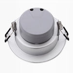 Led Ultra Thin Downlight 11w Silver Gray