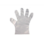 Disposable PE Plastic Transparent Gloves Catering And Barbecue Gloves 200 Pairs / Pack
