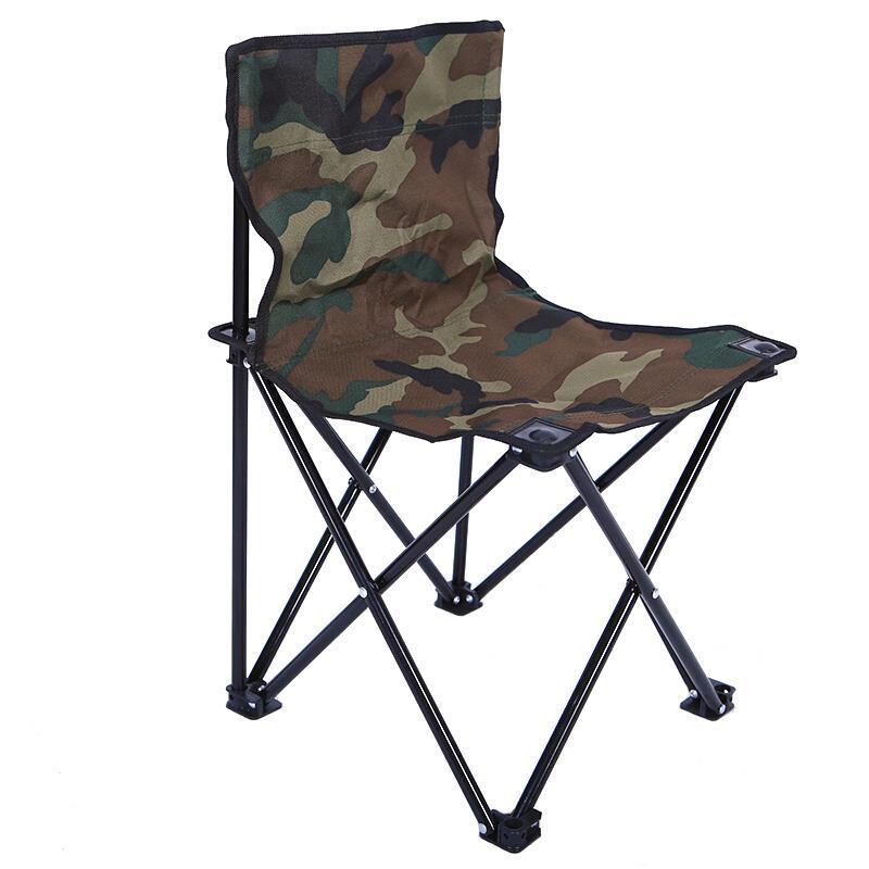 Five Piece Set Camouflage Outdoor Folding Table And Chair Set Portable Self Driving Travel Camping Picnic Balcony Table And Chair Combination