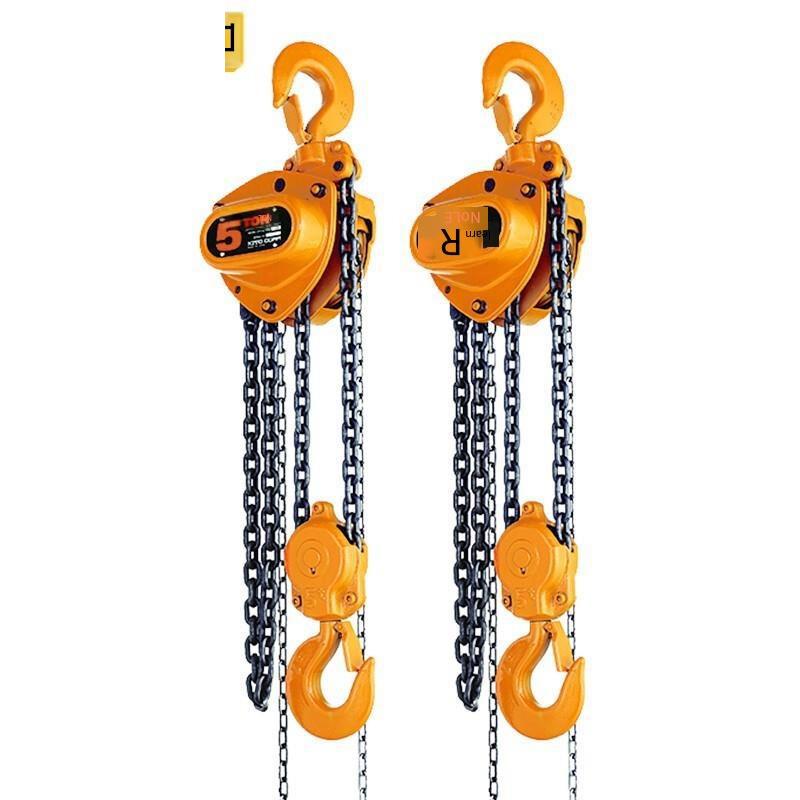 Japan Imported CB050 Ring Chain Pull Gourd Hoist Lifting Tool Construction 5t 3m