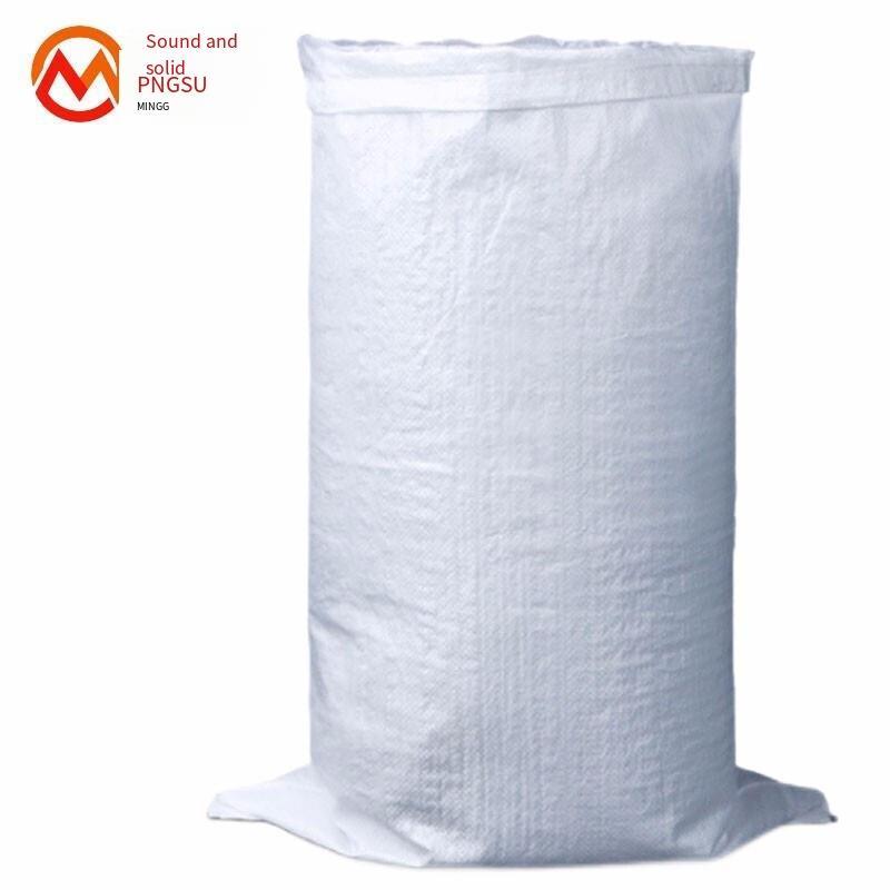 White Woven Bag Double Inner Membrane Waterproof And Dustproof Snake Skin Bag Translucent Standard Film 55 * 95 cm 50 Pieces