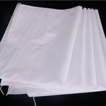 White Woven Bag Logistics Package Plastic Snake Skin Bag Construction Garbage Bag Bright Whitening 55 * 97 cm 50 Pieces