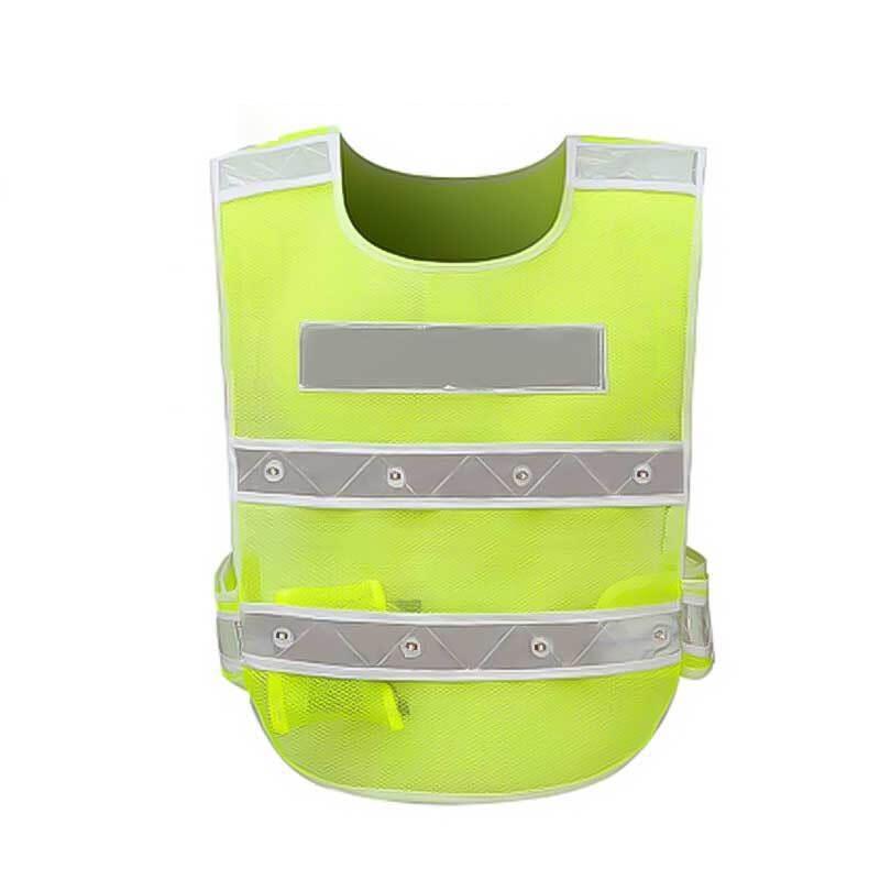 Sleeve Safety Vest Reflective Vests with LED Light Personal Protection Safety Vests for Outdoor Working Riding Running