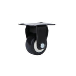 3 Inch Directional Wheel Office Chair Furniture Wheel Mute Gold Diamond Wheel Black Caster