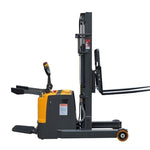 Electric Forklift Forward Stacker Hydraulic Pallet Lifting Carrier Electric Lifting Loader Stacker Forklift Load 1.5t Increase 4m