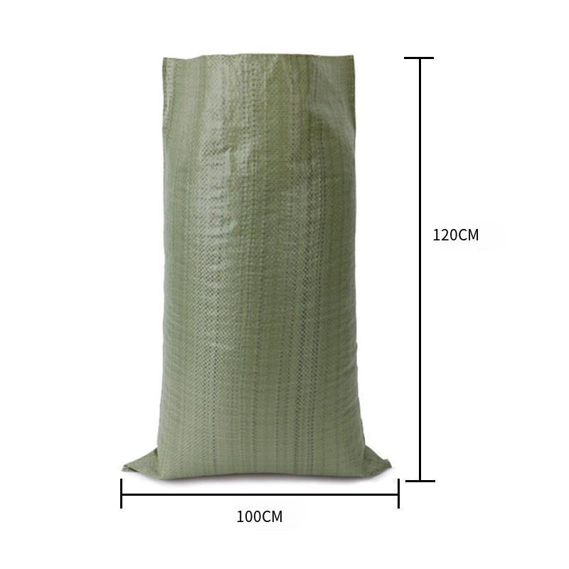 Moisture-proof And Waterproof Woven Bag Moving Bag Snakeskin Bag Express Parcel Bag Packing Loading Bag 100 * 120 10 Pieces Gray Green