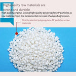 100 Pieces White Woven Bag 120 MM * 150 MM Express Logistics Packing Bag Gunny Bag Plastic Snake Skin Packing Bag Rice Flour Bag White Thickened
