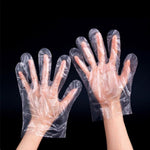 Disposable PE Gloves Single Box 100 Pieces / Box