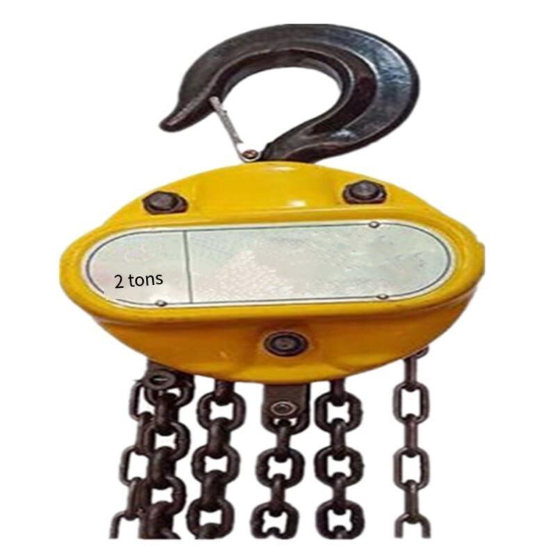 Yellow 880*650*550 0.5t 2.5m Chain Block