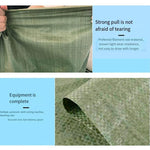 5 Pack Green Moisture 80 * 100CM Proof And Waterproof Woven Bag Snakeskin Bag Express Parcel Bag Packing Load Carrying Bag