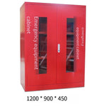 900 * 450 * 1200mm Emergency Material Cabinet Storage Cabinet Fire Fighting Equipment Cabinet Storage Cabinet