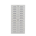 Office Multi-layer Storage Cabinet With Lock Multi Bucket Cabinet File Cabinet File Iron Drawer Cabinet Twelve Bucket Mechanical Cabinet Thickening