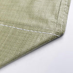 30 Pack Thickened Small 50 * 80cm Flood Control Sandbags Wear Resistant Green Snake Skin Woven Bag Cement Sand Snake Skin Load Bag