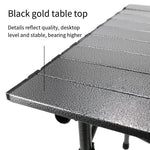 Outdoor Folding Table And Chair Set Courtyard Balcony Outdoor Table Portable Picnic Barbecue Advertising Stall Five Piece Set Of Table And Chair