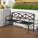 Outdoor Balcony Table And Chair Combination Small Tea Table Three Piece Set Garden Community Leisure Bench Park Chair