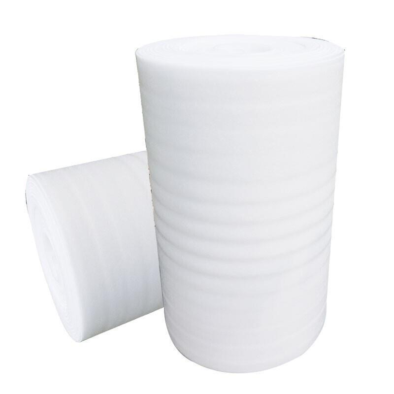 20cm * 0.5mm * 260m Foam Paper Pearl Cotton Anti Broken Foam Filling Cotton For Cargo Storage