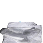 White 60*100 (100 Pack) Plastic Covered Woven Bag With Inner Lining Snake Skin Bag