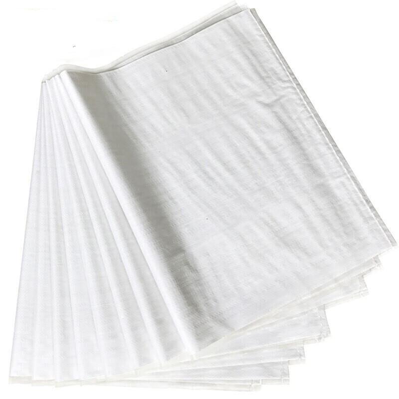 45*75cm 100 Pieces White Woven Bag Snake Skin Bag