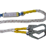 Single Hook Safety Belt With Buffer Bag Twisted Strand Connecting Rope Buffer Single Hook Safety Rope